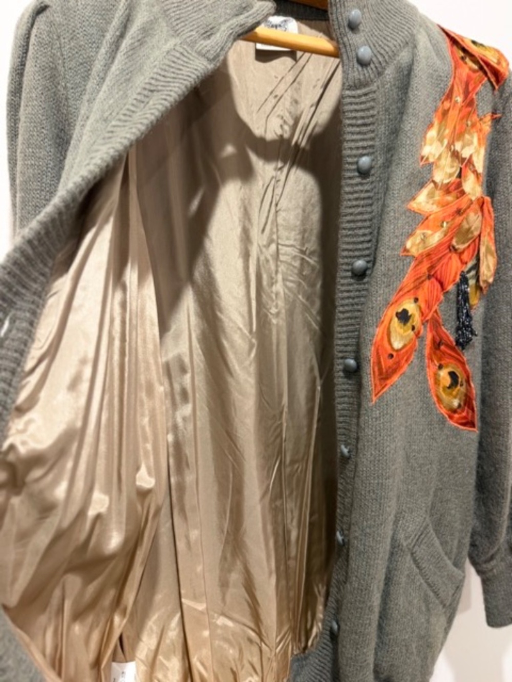 Vtge Macho Made In Austria 3-Piece Mohair Cardigan Blouse Skirt Ensemble Size 8 - Picture 5 of 13